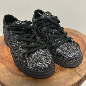Stuart Weitzman glitter sneaker